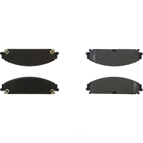 Centric Posi Quiet™ Extended Wear Semi-Metallic Front Disc Brake Pads 106.10580