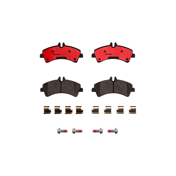 brembo Premium Ceramic Rear Disc Brake Pads P50060N