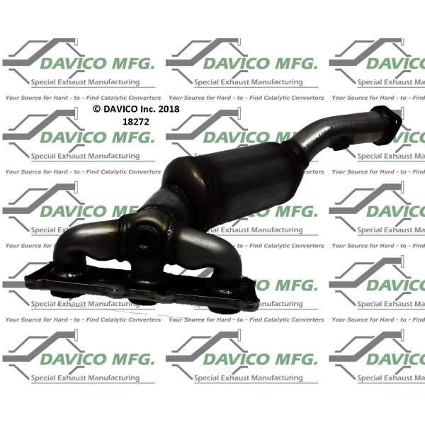 Davico Exhaust Manifold with Integrated Catalytic Converter 18272