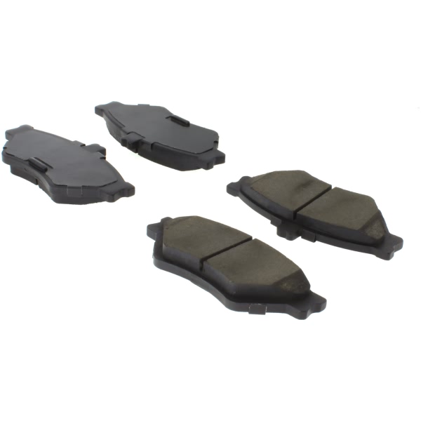 Centric Posi Quiet™ Extended Wear Semi-Metallic Front Disc Brake Pads 106.06780