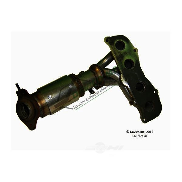 Davico Exhaust Manifold with Integrated Catalytic Converter 17128