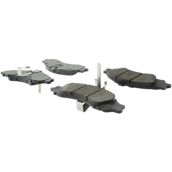 Centric Posi Quiet™ Extended Wear Semi-Metallic Front Disc Brake Pads 106.10430