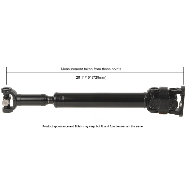 Cardone Reman Remanufactured Driveshaft/ Prop Shaft 65-9107