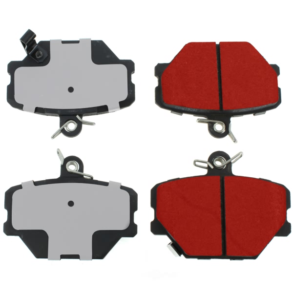Centric Posi Quiet Pro™ Semi-Metallic Front Disc Brake Pads 500.12520