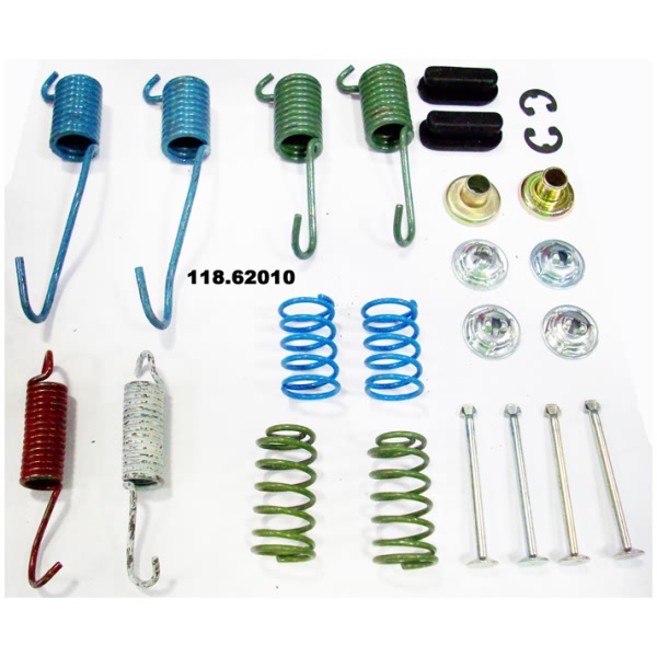 Centric Rear Drum Brake Hardware Kit 118.62010