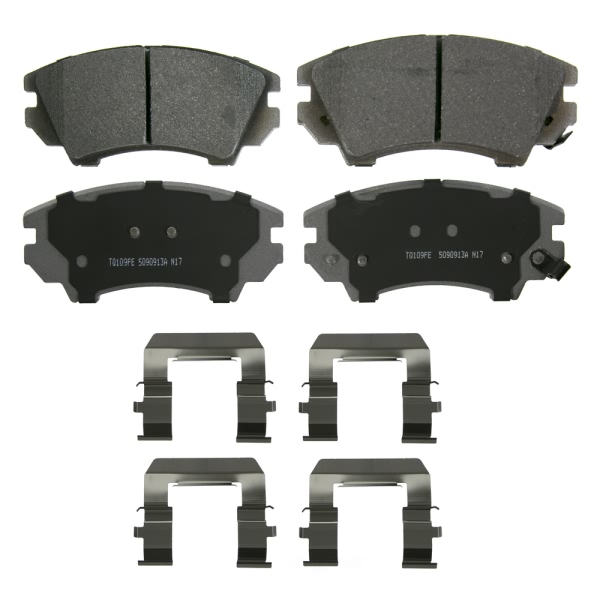 Wagner Thermoquiet Semi Metallic Front Disc Brake Pads MX1404