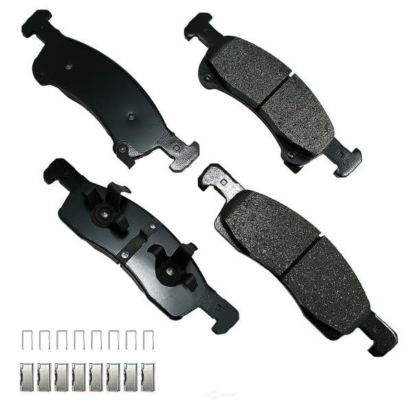 Akebono Pro-ACT™ Ultra-Premium Ceramic Front Disc Brake Pads ACT934