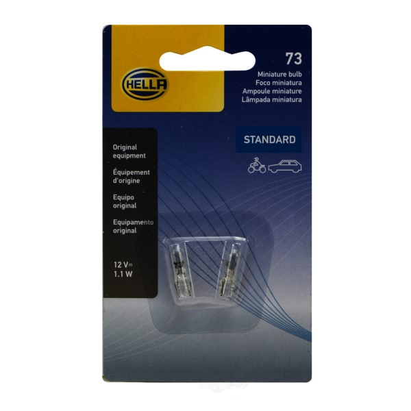 Hella 73Tb Standard Series Incandescent Miniature Light Bulb 73TB