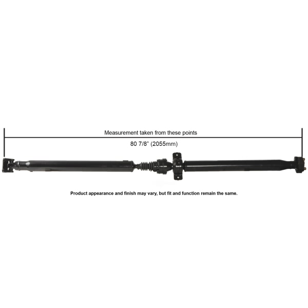 Cardone Reman Remanufactured Driveshaft/ Prop Shaft 65-3501