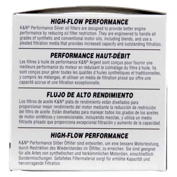 K&N Performance Silver™ Oil Filter PS-1008