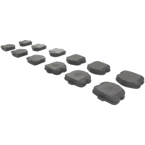 Centric Posi Quiet™ Semi-Metallic Front Disc Brake Pads 104.11850