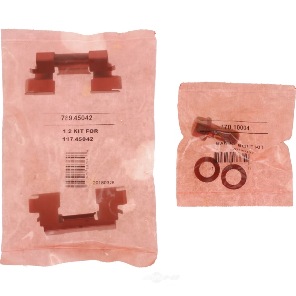 Centric Remanufactured Semi-Loaded Rear Passenger Side Brake Caliper 141.45545