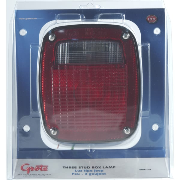 GROTE Three-Stud Peterbilt™ Chevrolet™ Jeep™ GMC™ Stop/Tail/Turn Light with Pigtail 50972-5