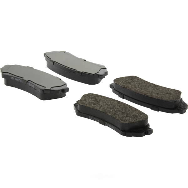 Centric Posi Quiet™ Extended Wear Semi-Metallic Rear Disc Brake Pads 106.07730