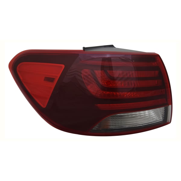 TYC Driver Side Outer Replacement Tail Light 11-9072-00