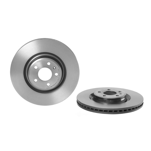 brembo UV Coated Series Vented Front Brake Rotor 09.B970.11