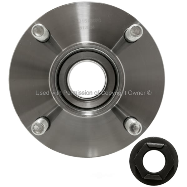 Quality-Built WHEEL BEARING AND HUB ASSEMBLY WH512024