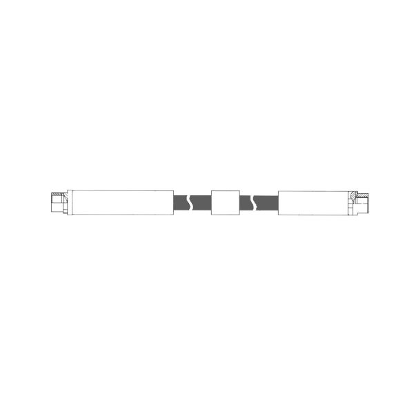 Centric Front Brake Hose 150.33046