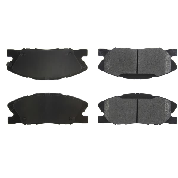 Centric Posi Quiet™ Extended Wear Semi-Metallic Front Disc Brake Pads 106.17670