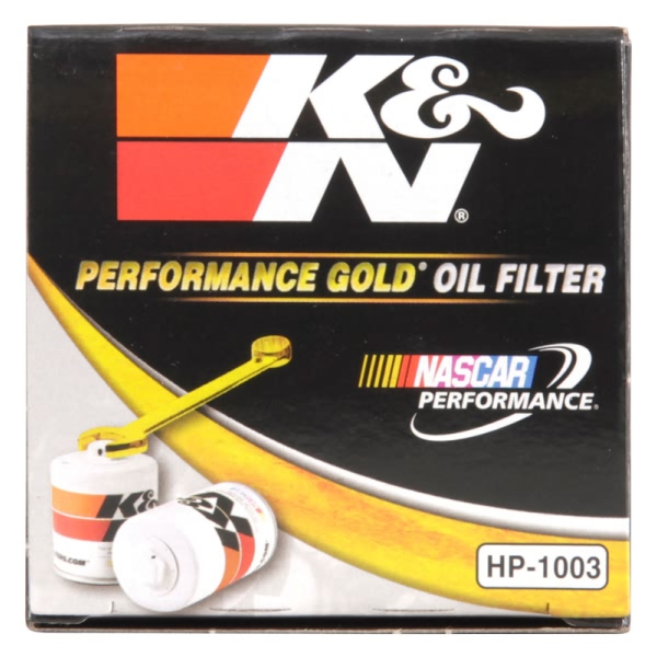 K&N Performance Gold™ Wrench-Off Oil Filter HP-1003