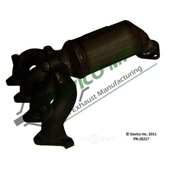 Davico Exhaust Manifold with Integrated Catalytic Converter 18217