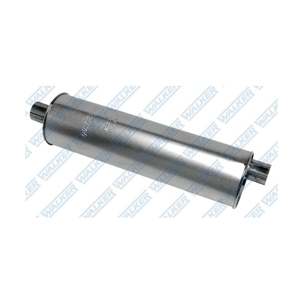 Walker Quiet Flow Stainless Steel Round Aluminized Exhaust Muffler 21377