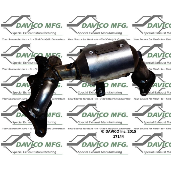 Davico Exhaust Manifold with Integrated Catalytic Converter 17144