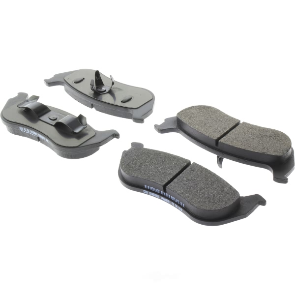 Centric Posi Quiet™ Semi-Metallic Brake Pads With Hardware 104.08810