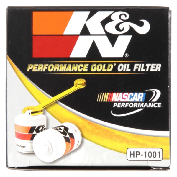 K&N Performance Gold™ Wrench-Off Oil Filter HP-1001