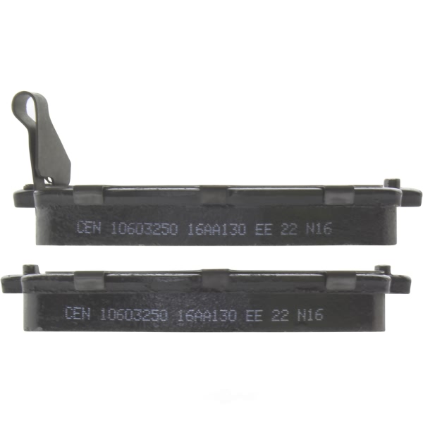 Centric Posi Quiet™ Extended Wear Semi-Metallic Rear Disc Brake Pads 106.03250