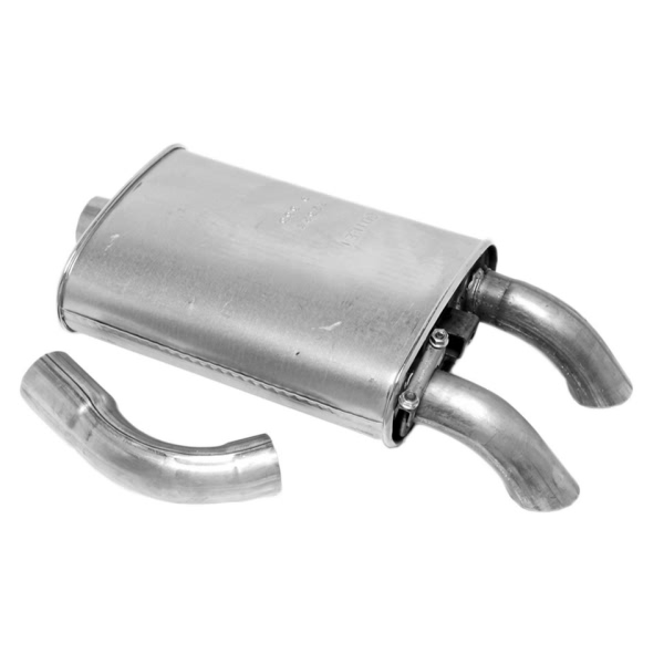 Walker Quiet Flow Stainless Steel Oval Aluminized Exhaust Muffler 22324