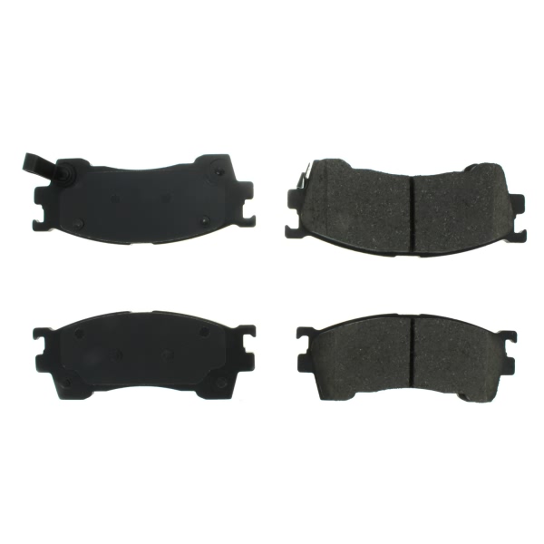 Centric Posi Quiet™ Extended Wear Semi-Metallic Front Disc Brake Pads 106.06370
