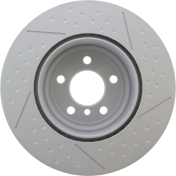 Centric SportStop Slotted 1-Piece Rear Brake Rotor 126.34147