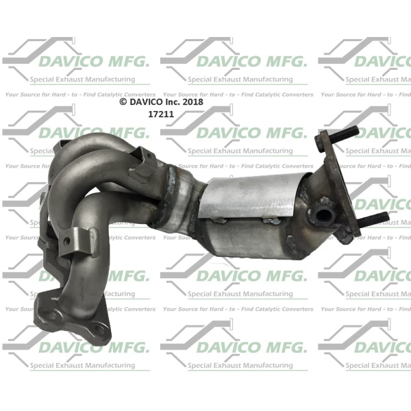 Davico Exhaust Manifold with Integrated Catalytic Converter 17211