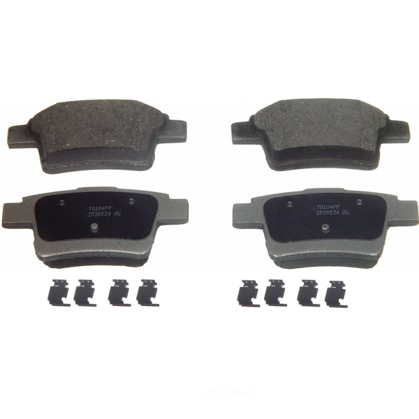 Wagner Thermoquiet Ceramic Rear Disc Brake Pads PD1071