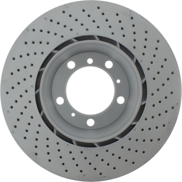 Centric SportStop Drilled 1-Piece Rear Driver Side Brake Rotor 128.37040
