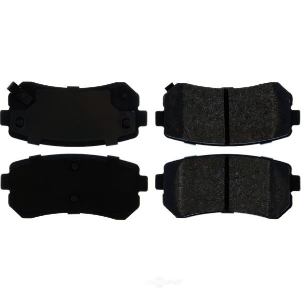 Centric Posi Quiet™ Semi-Metallic Rear Disc Brake Pads 104.11570
