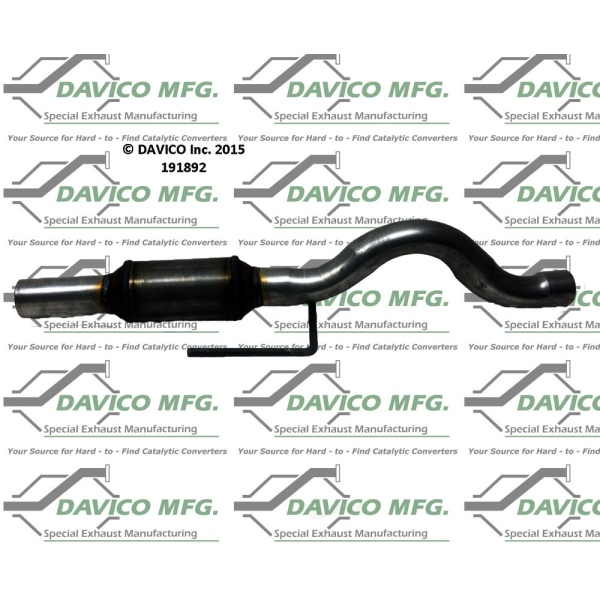Davico Direct Fit Catalytic Converter and Pipe Assembly 191892