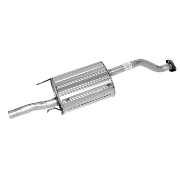 Walker Quiet Flow Stainless Steel Oval Aluminized Exhaust Muffler And Pipe Assembly 54042