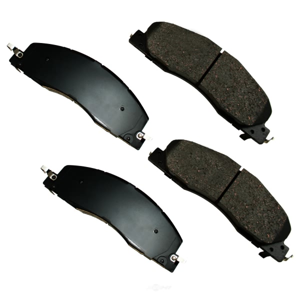 Akebono Pro-ACT™ Ultra-Premium Ceramic Front Disc Brake Pads ACT1399