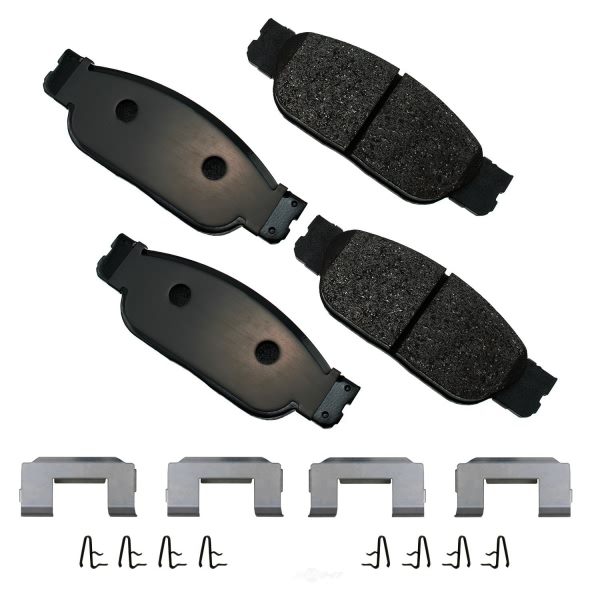 Akebono EURO™ Ultra-Premium Ceramic Front Disc Brake Pads EUR805