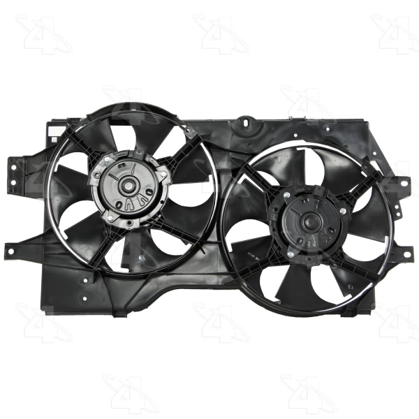 Four Seasons Dual Radiator And Condenser Fan Assembly 75204