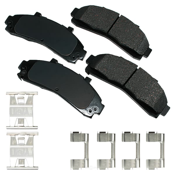 Akebono Performance Ultra Premium™ Ceramic Disc Brake Pad Kit ASP652A