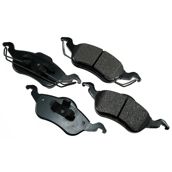 Akebono Pro-ACT™ Ultra-Premium Ceramic Front Disc Brake Pads ACT816