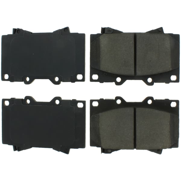 Centric Posi Quiet™ Extended Wear Semi-Metallic Front Disc Brake Pads 106.07720