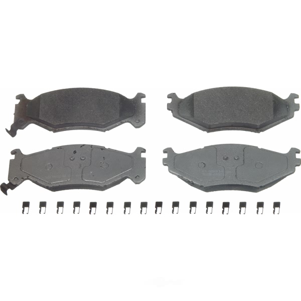 Wagner ThermoQuiet Semi-Metallic Disc Brake Pad Set MX522