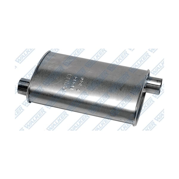 Walker Soundfx Steel Oval Direct Fit Aluminized Exhaust Muffler 18414