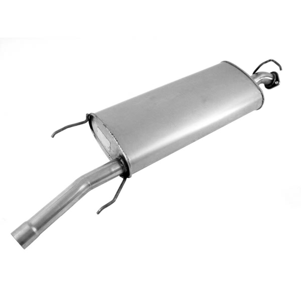 Walker Quiet Flow Stainless Steel Oval Aluminized Exhaust Muffler And Pipe Assembly 55544
