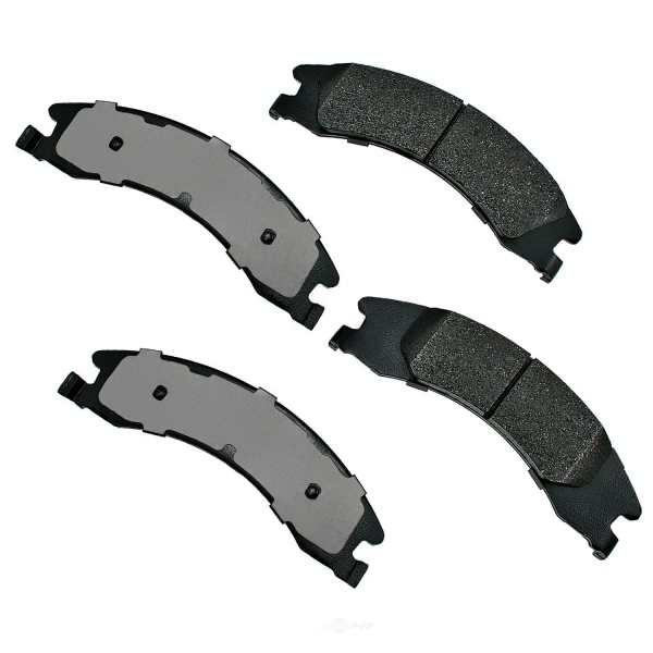 Akebono Pro-ACT™ Ultra-Premium Ceramic Rear Disc Brake Pads ACT1329