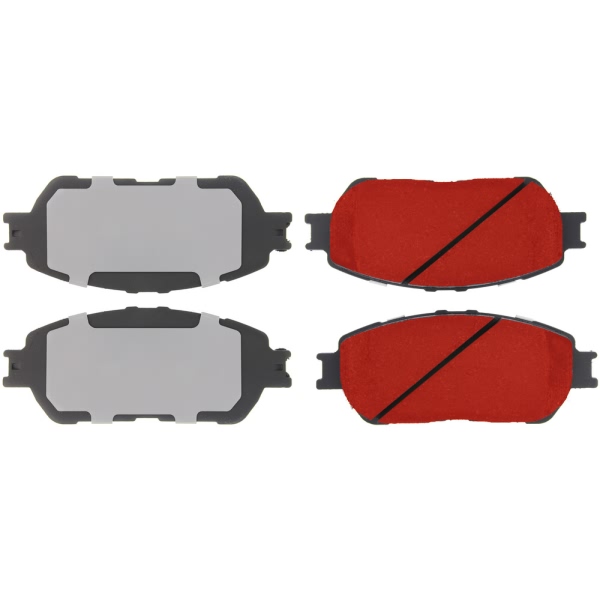 Centric Posi Quiet Pro™ Ceramic Front Disc Brake Pads 500.09060